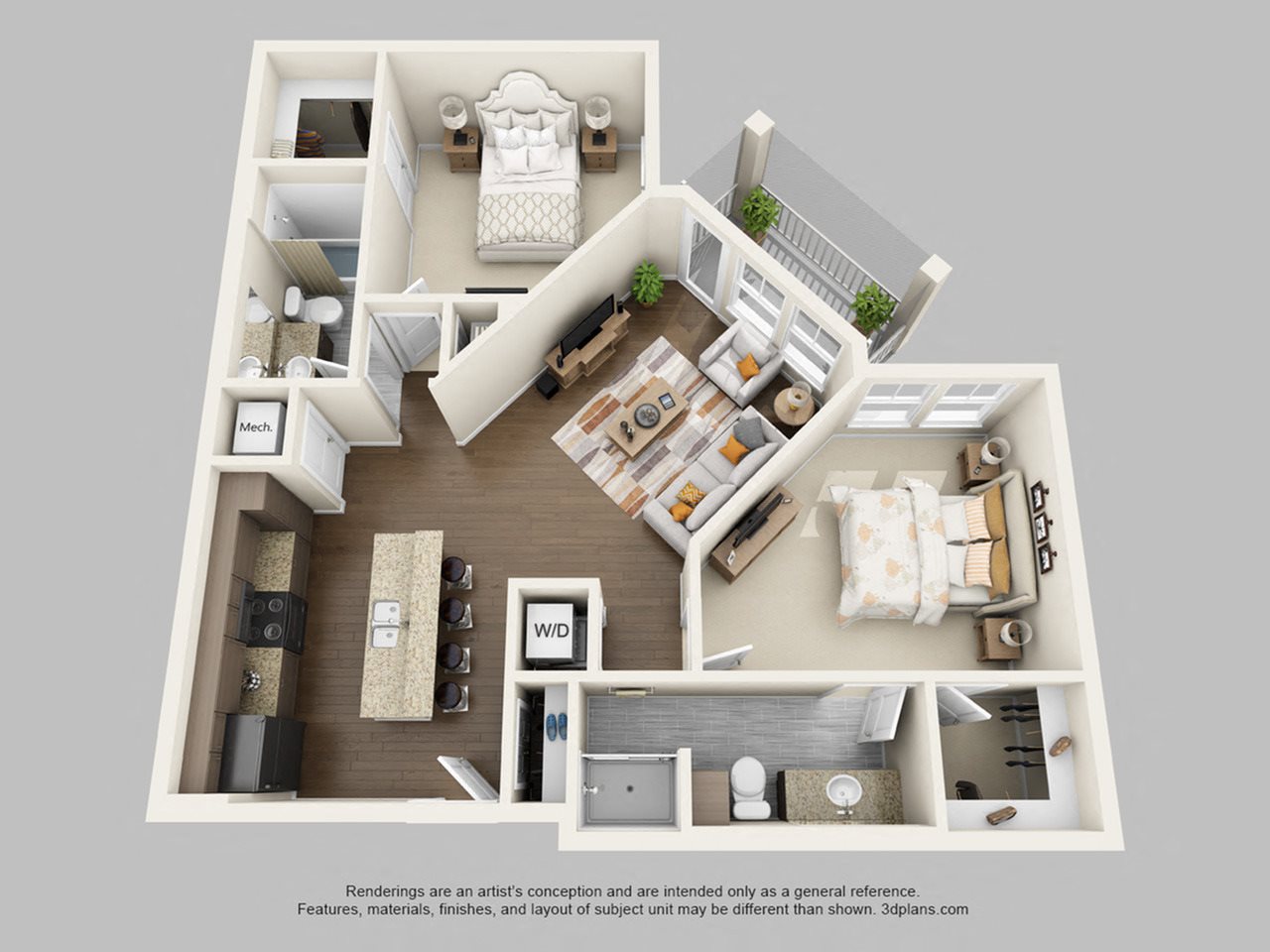 Floor plan Floor plan at Lake Vue, 7119 Sand Lake Reserve Drive, FL 32819
